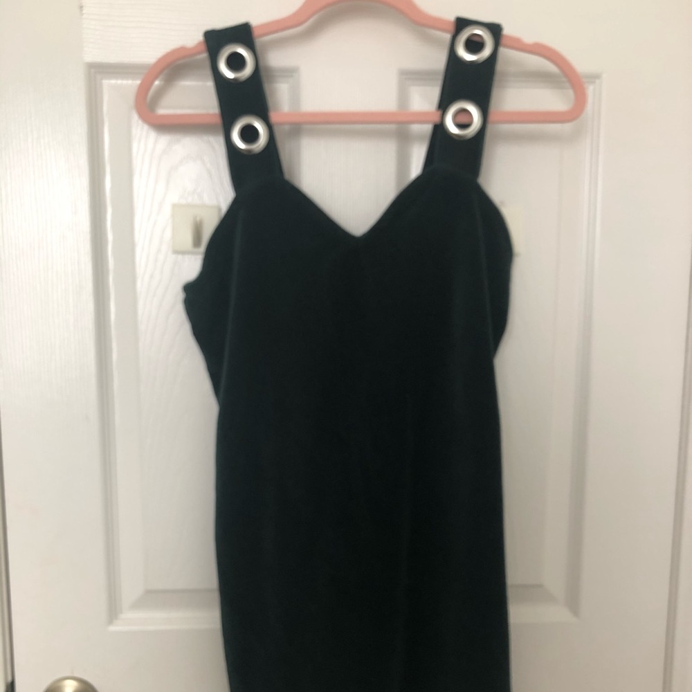 Green Corduroy Dress